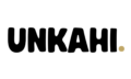 footer logo of Unkahi.shop showing the letters U N K A H I and a gold dot at the end